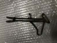 Side step for a moped