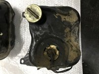 Japanese scooter gas tank