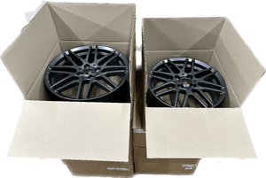 Alloy wheels Brabus Monoblock lX gray matt R16/17 Smart 453