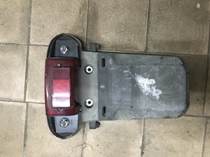 Rear mudguard for moped Yamaha Mint