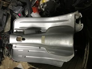 Newspaper case for Suzuki Verde moped