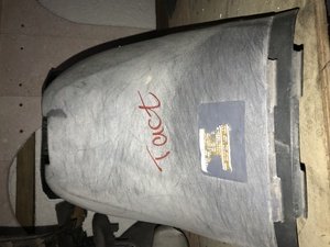 Plastic under seat central for scooter Honda Tact 24