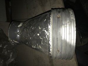 Plastic under seat central for scooter