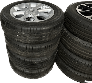 Alloy wheels R88 R15 with summer tires Michelin 165/65 185/60 Smart 453