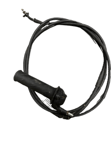 Scooter throttle with cable